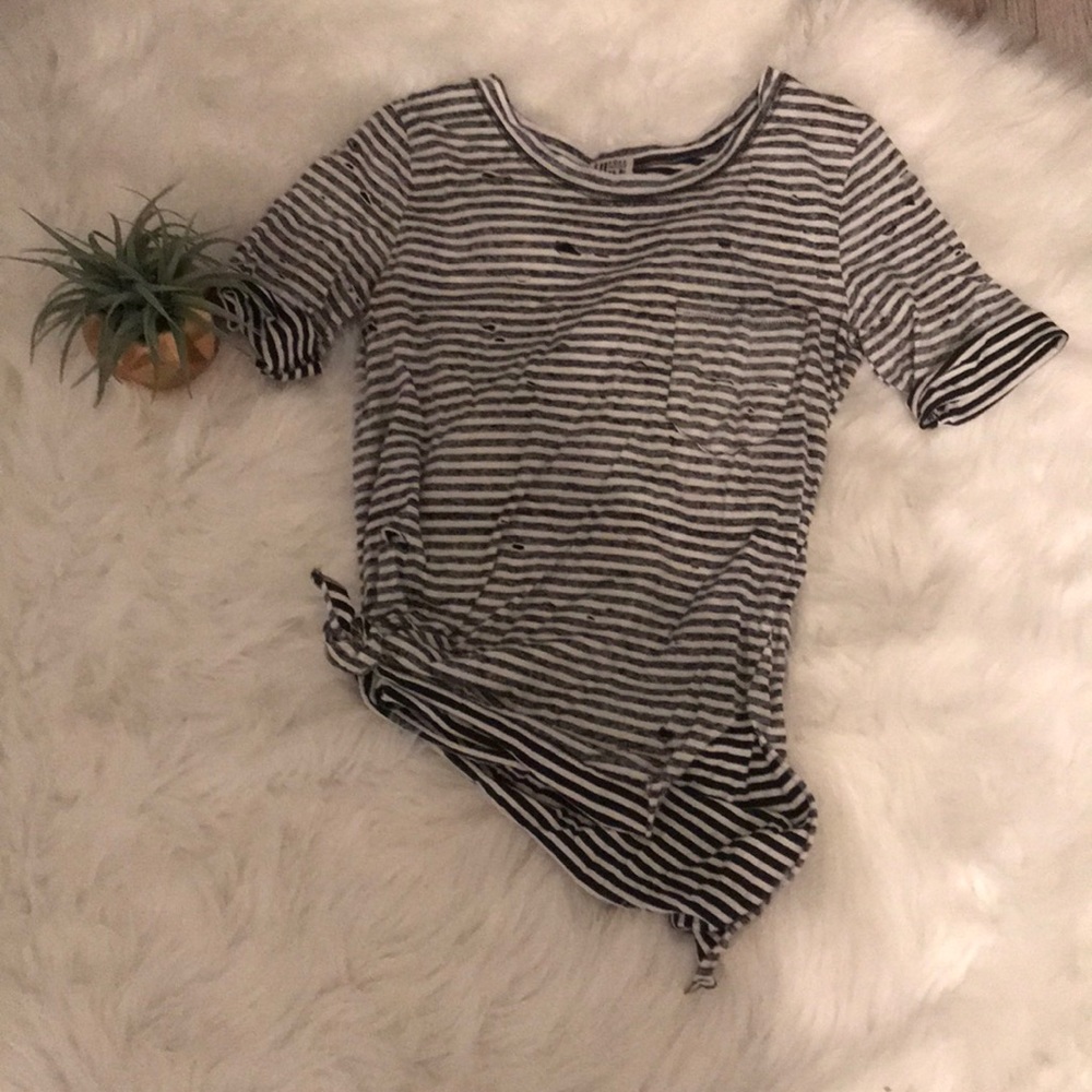 Free people stripped tee